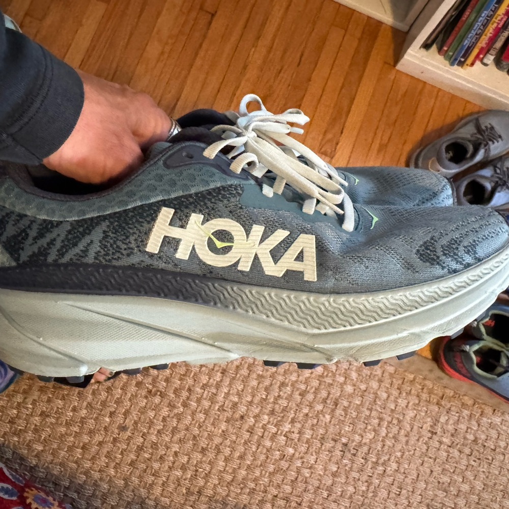 Hoka Challenger ATR 7 Blue and Gray Athletic Shoes 10D